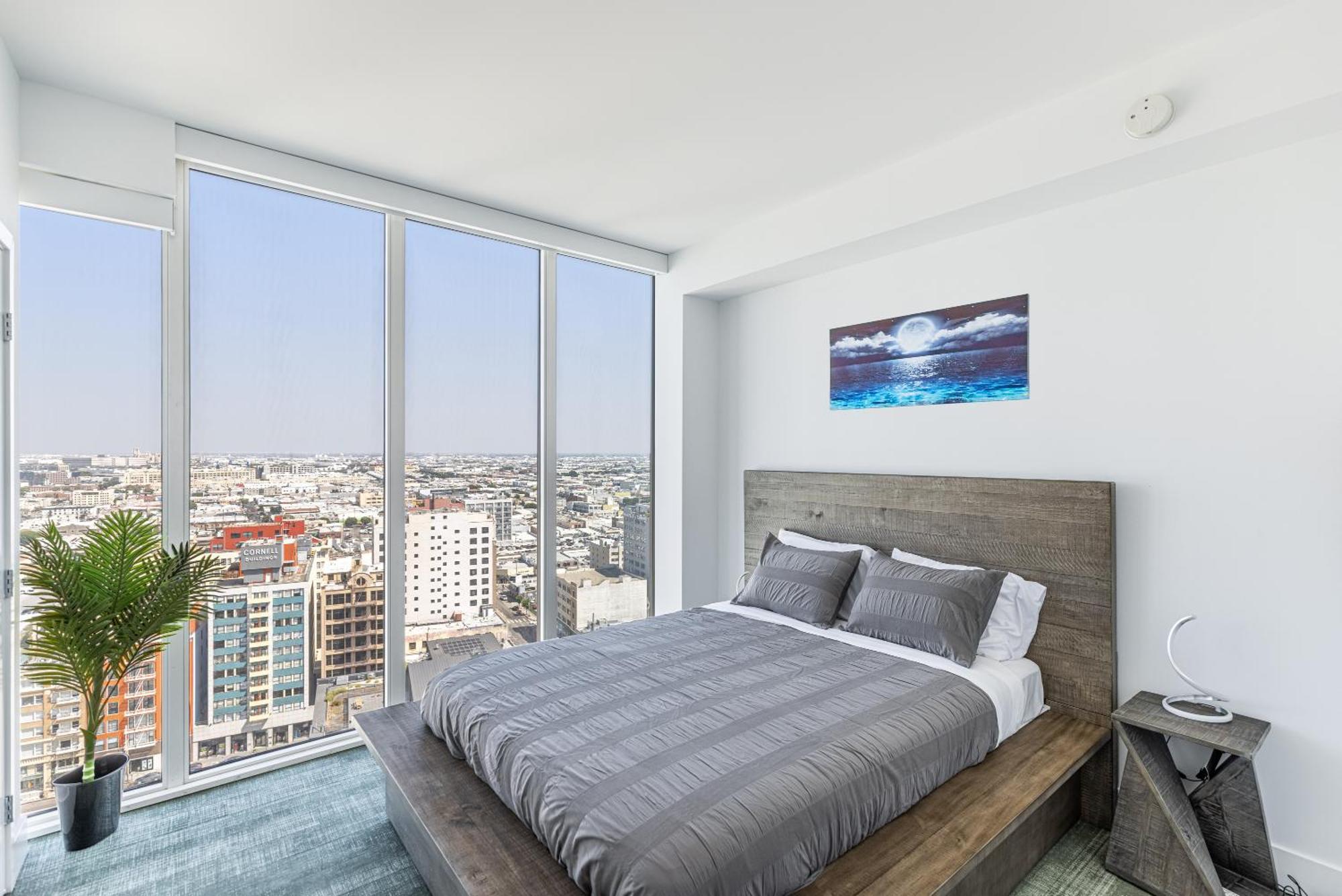 Top Floor High Rise 3 Bed Dtla Skyscraper Penthouse Λος Άντζελες Εξωτερικό φωτογραφία